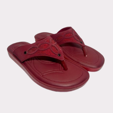 Women's Toe Post Slides – FullySoft Medicated Comfort