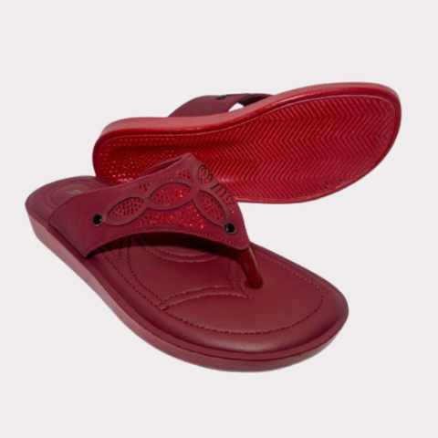 Women's Toe Post Slides – FullySoft Medicated Comfort