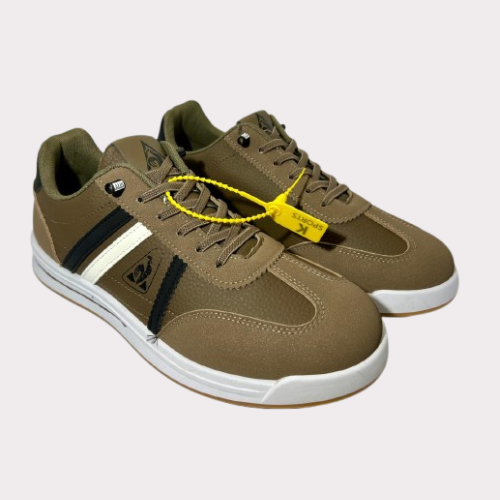 Men's Textured Lace-Up Sneakers – Luma Sole