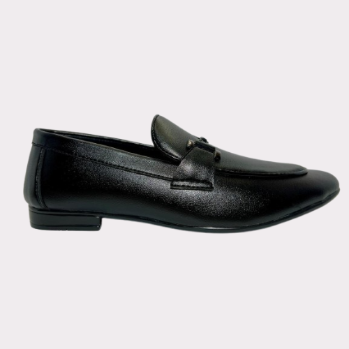 Men's Black Leather Loafers – Luma Sole Dress Shoes