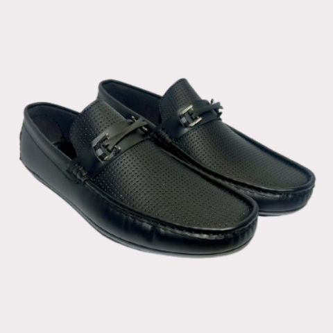 Men's Brown Slip-On Loafers – Casual Dress Shoes