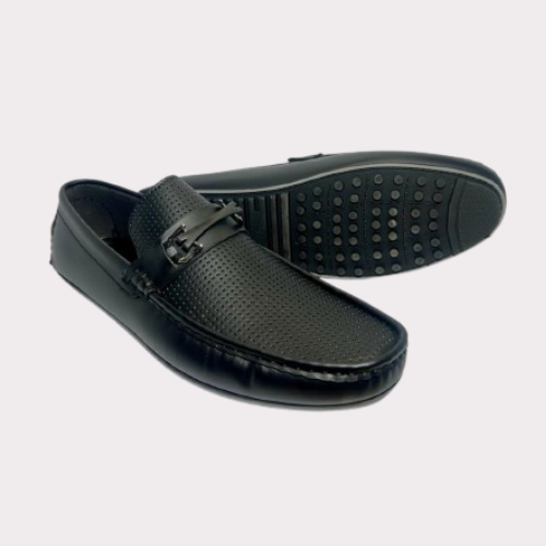 Men's Brown Slip-On Loafers – Casual Dress Shoes