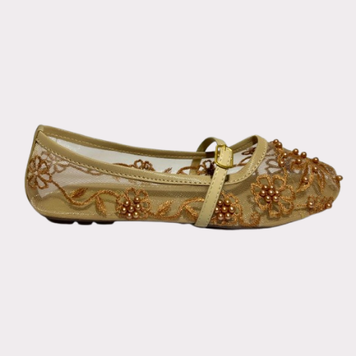 Women's Pearl Lace Mary Janes – Luma Sole