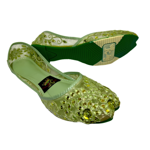 Ladies Khusa Green Net