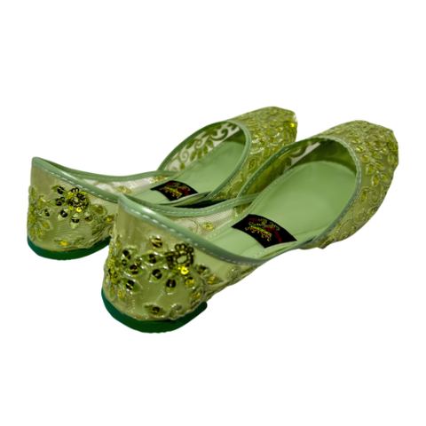Ladies Khusa Green Net