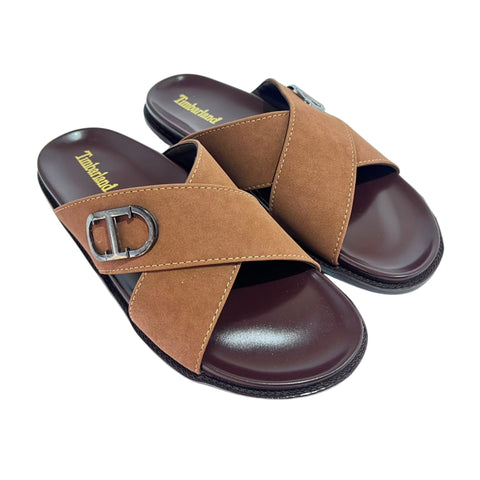 Men,s Sweet Cross Strep Slippers