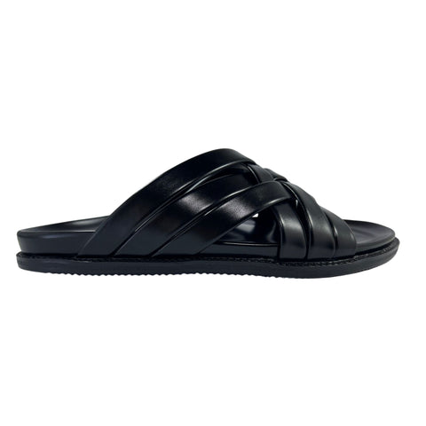 Men,s Cross Strep Madecated Slip on Slipper